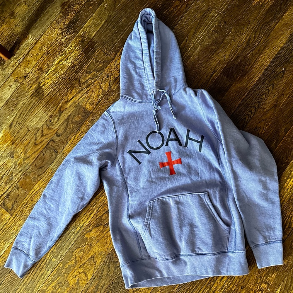 Lightly Worn Rare Noah Men’s Lavender Hoodie - Size XS